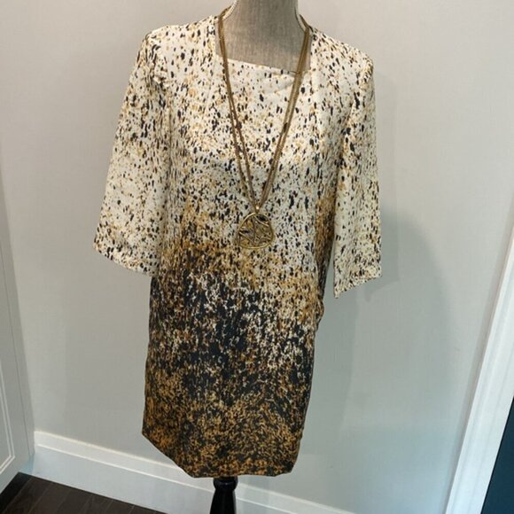 Zara Abstract Shift Pocket dress - Picture 8 of 14